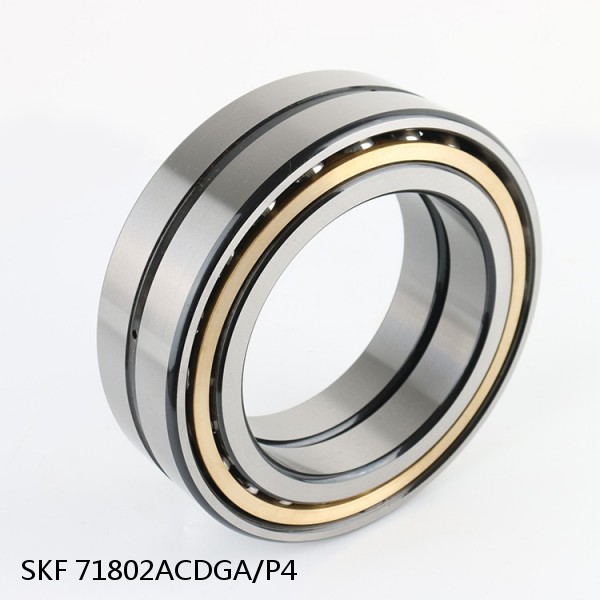 71802ACDGA/P4 SKF Super Precision,Super Precision Bearings,Super Precision Angular Contact,71800 Series,25 Degree Contact Angle